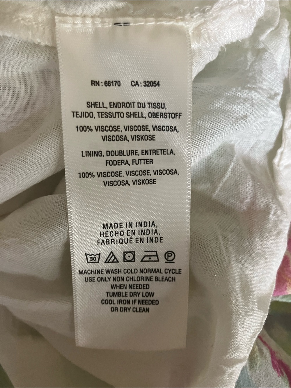 Anthropologie Pastel Watercolor Dress Yellow Pink Blue Green no tassel 14 - Picture 11 of 13